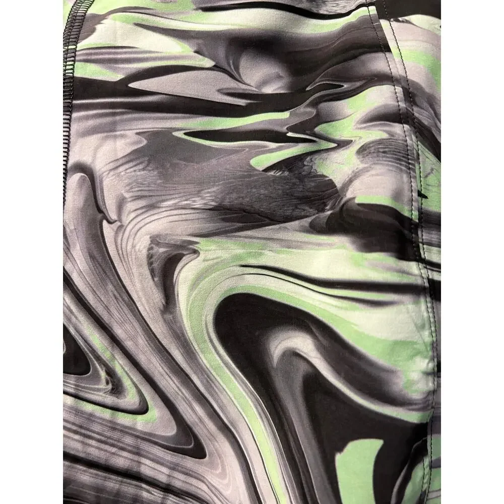 Lululemon Hotty Hot Series Sports Shorts Women's Multicolor Silver White, Size 6